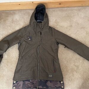 686 Women's Olive Ski Jacket